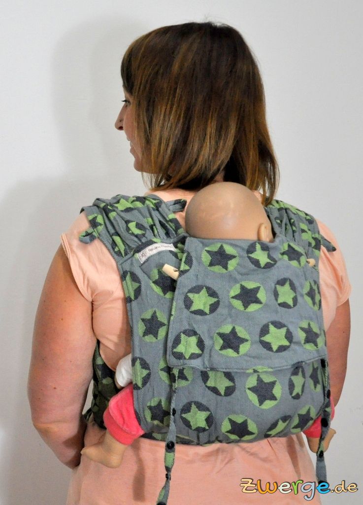 Fräulein Hübsch Wrapcon Babytrage. Anleitungen + Details