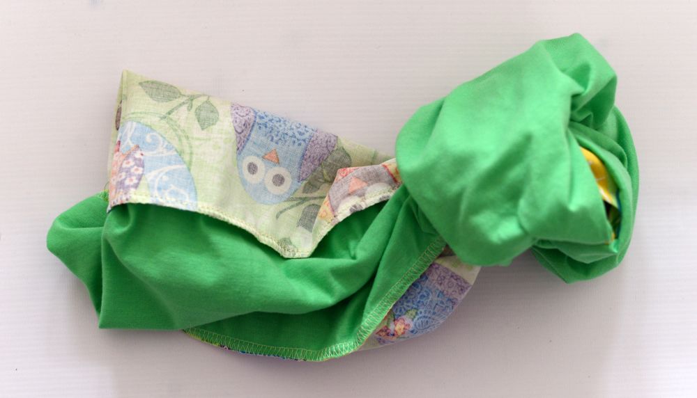 Anleitung Loopschal Schlauchschal nähen Schnittmuster tragmal