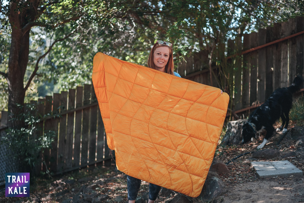 Rumpl Nanoloft Flame Review YES! A FireResistant Blanket