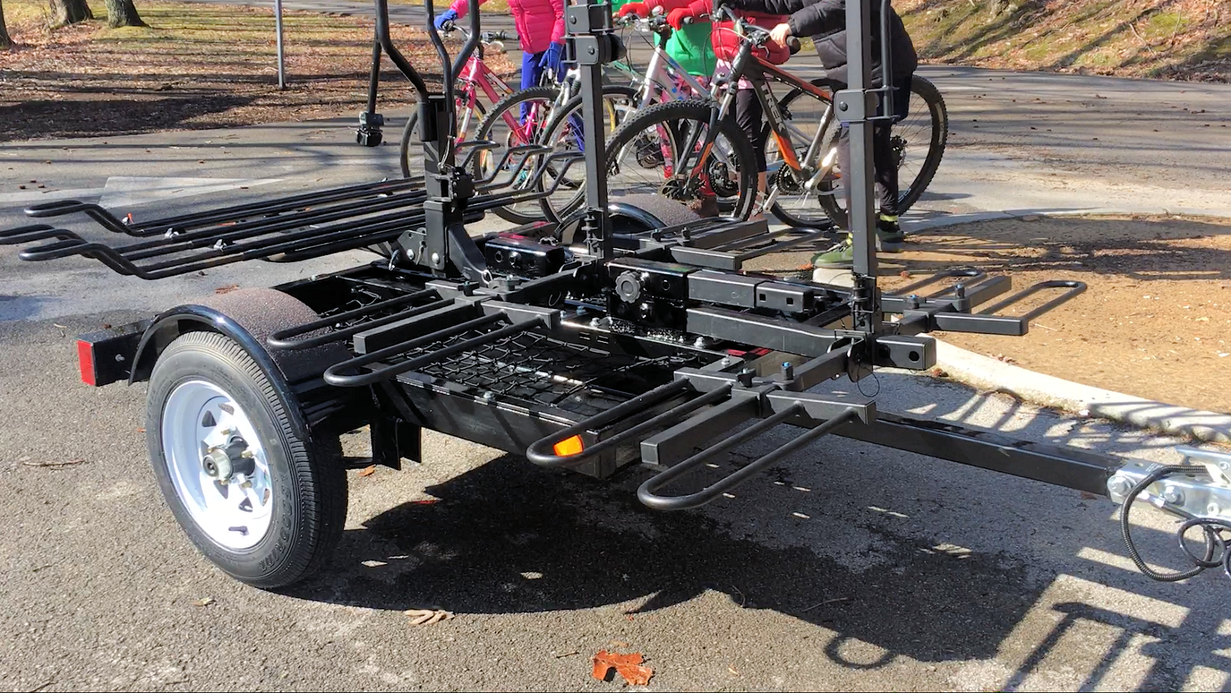 The Original MultiHitch Rack and Accessory Trailer