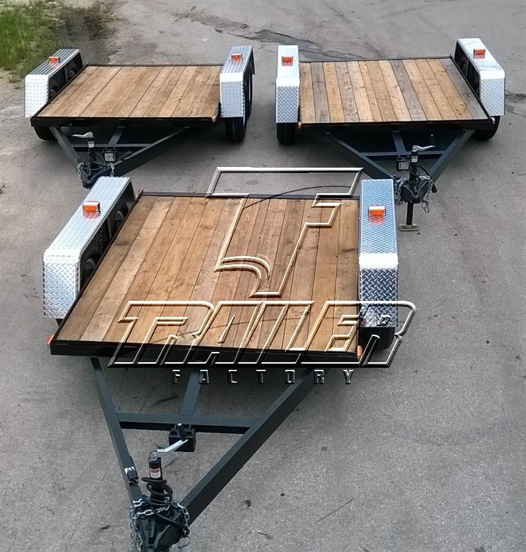 6X12 Tandem Axle Open Trailer Trailer Factory