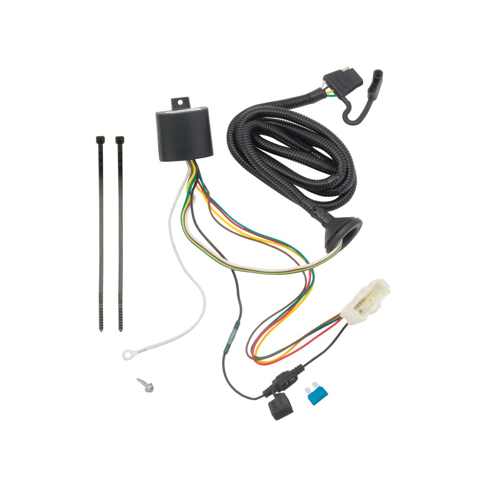 Trailer Tow Hitch For 16-20 Honda Pilot w/ Wiring Harness Kit