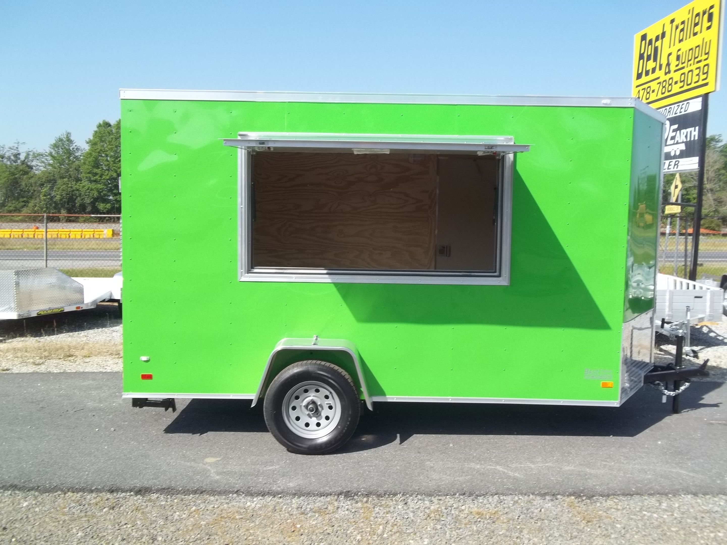 Buy & Sell New & Used Trailers 6x12 enclosed concession trailer arctic