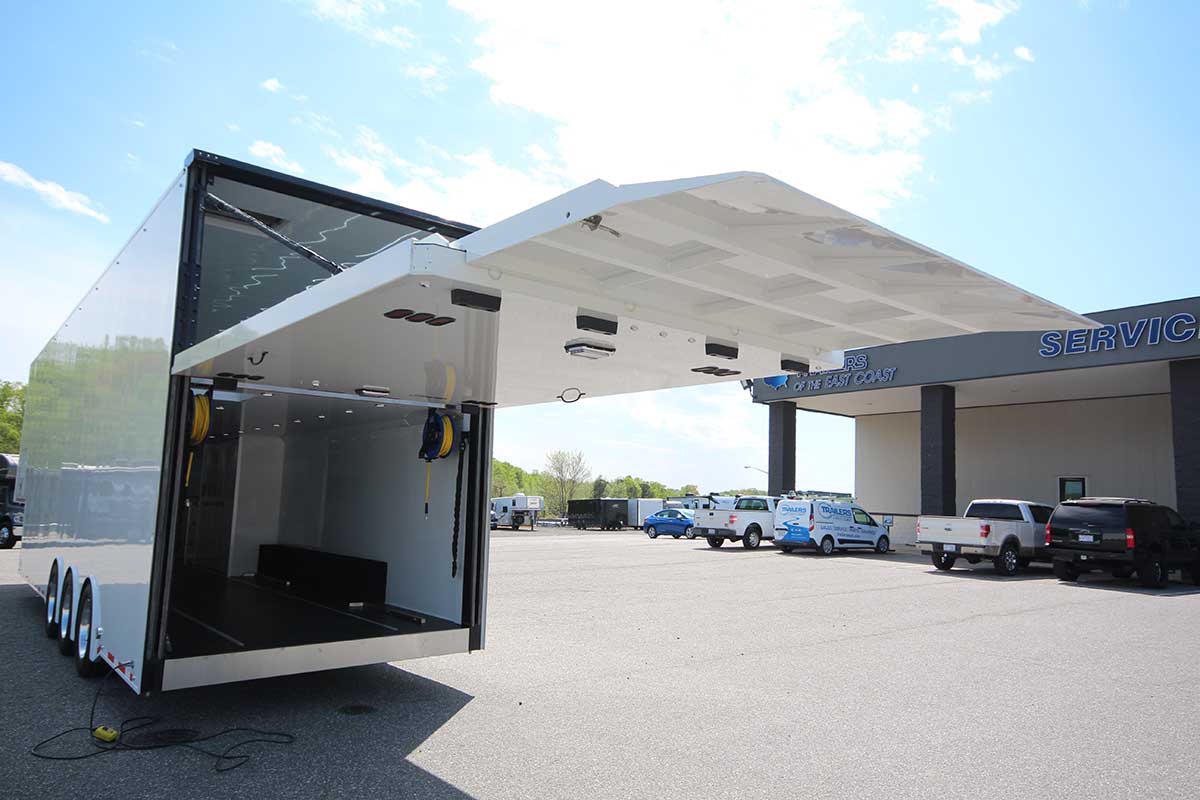 Custom Build Goodie Liftgate 40' Stacker Trailers of the East Coast