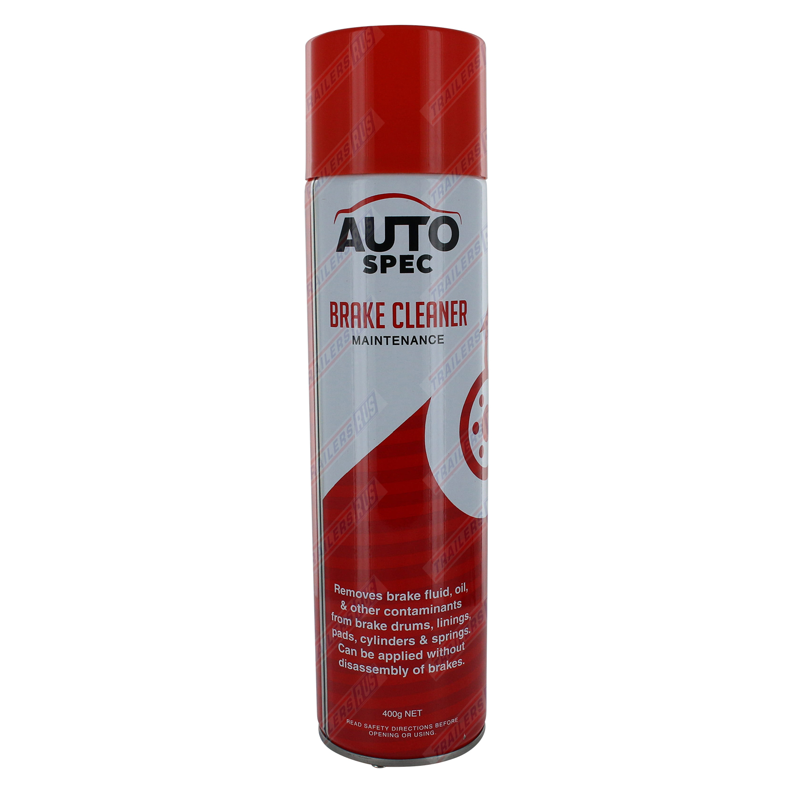 Brake Cleaner Removes Brake fluid and Oil from Drums Linings Pads 400g TRU