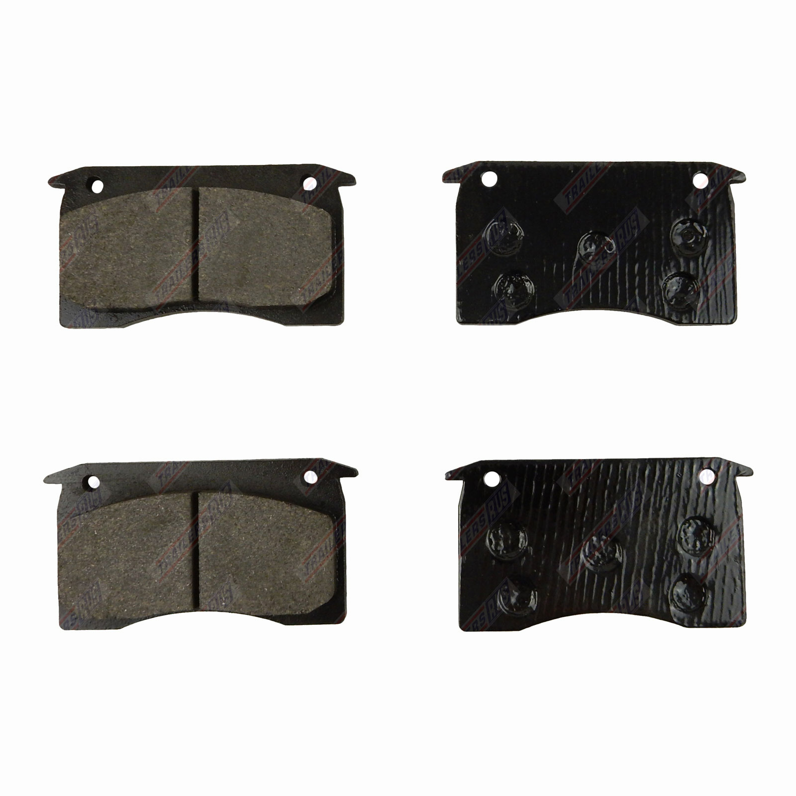 4 x Trailer Disc Brake Pads suit Mechanical or Hydraulic Caliper Boat