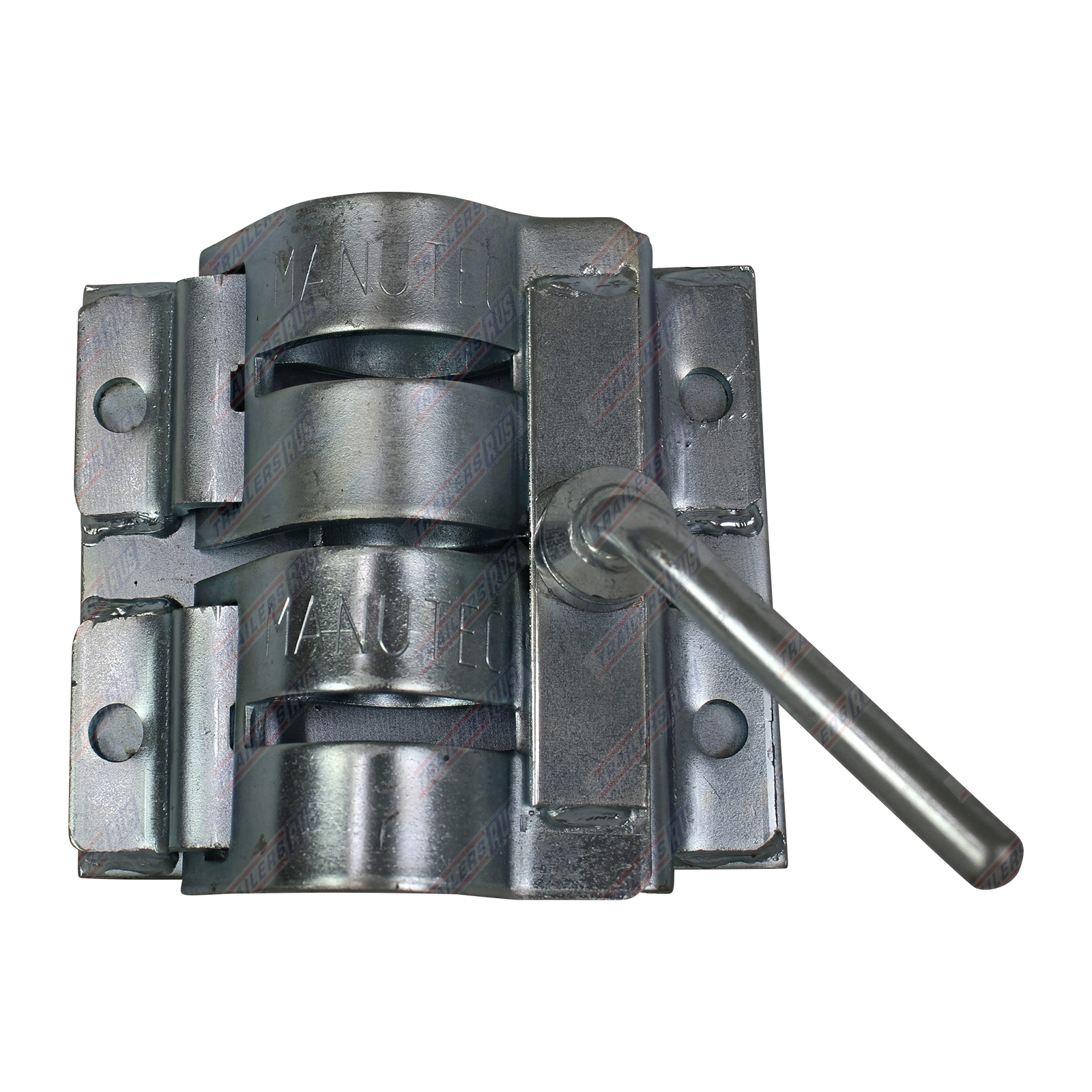 Double Jockey Wheel and Jockey Stand clamp Weldon to suit 48mm Dia