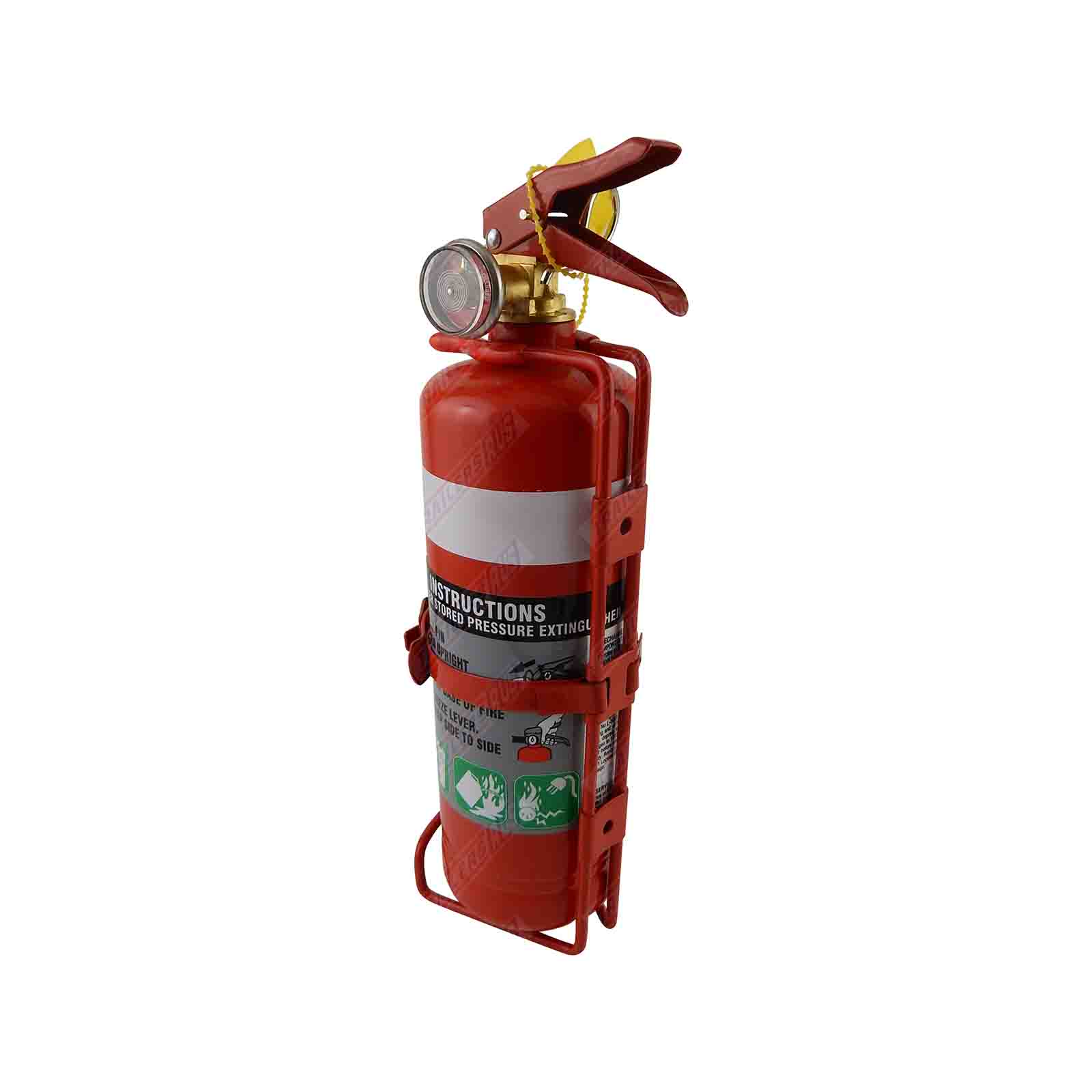 Fire Extinguisher 1kg Dry Chemical 1ABE for Caravans, Camper Trailers