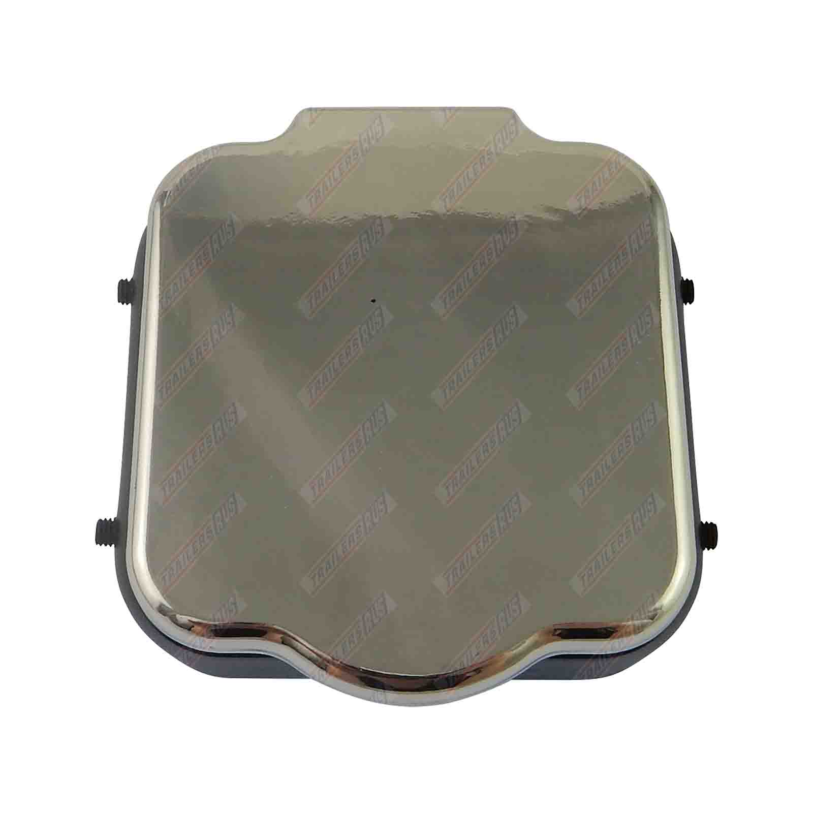Chrome Hitch Receiver Cover With Hinged Lid TRU