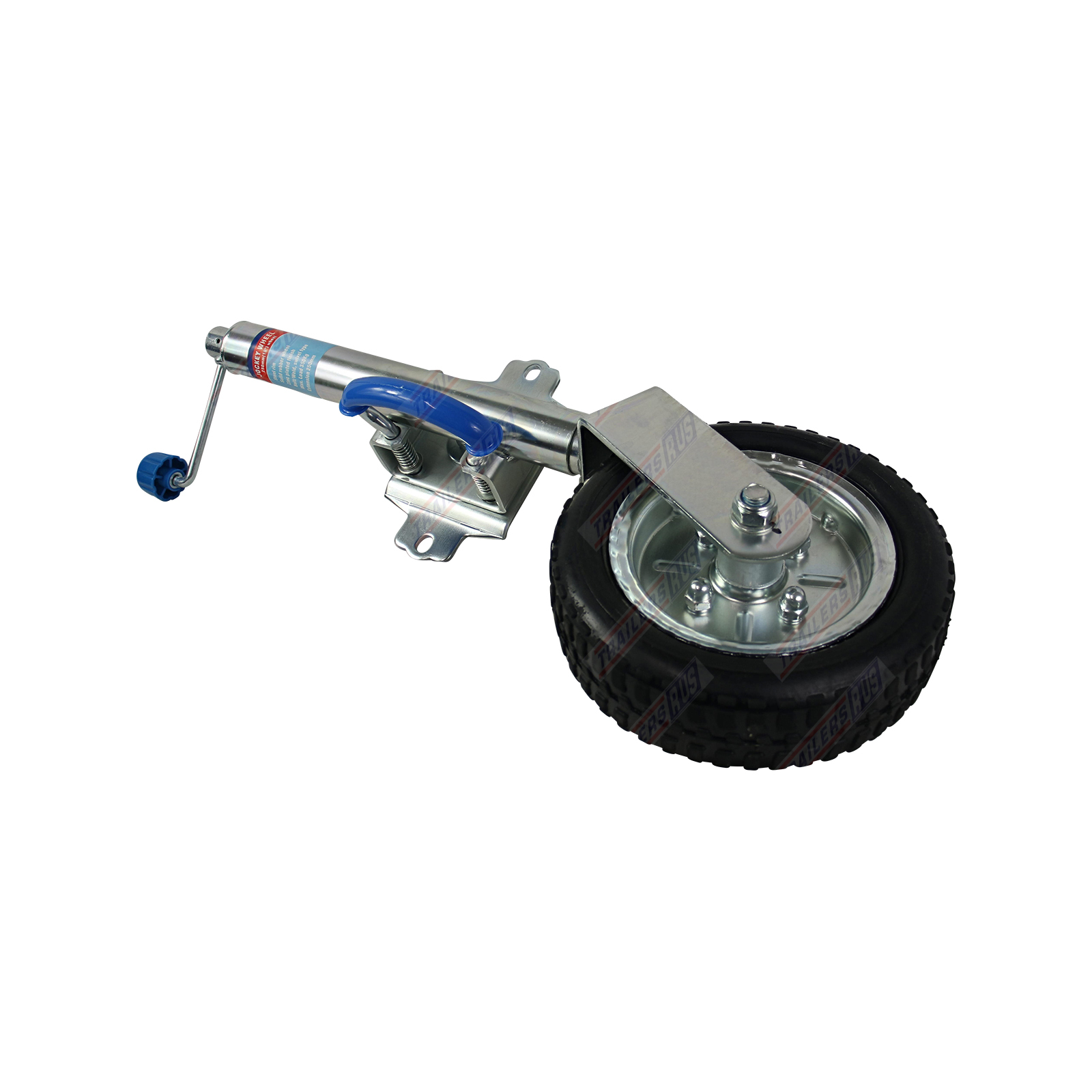 ARK 10'' Inch Jockey Wheel Bolton / Weldon 2 Hole Swivel Rated up to