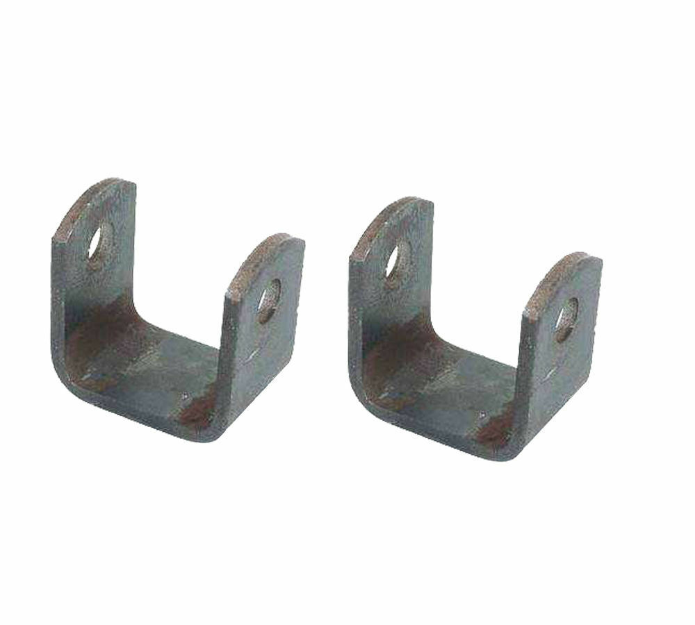 Trailer Leaf Spring Hangers Front One Pair Suits 1/2" Eye 45mm Wide