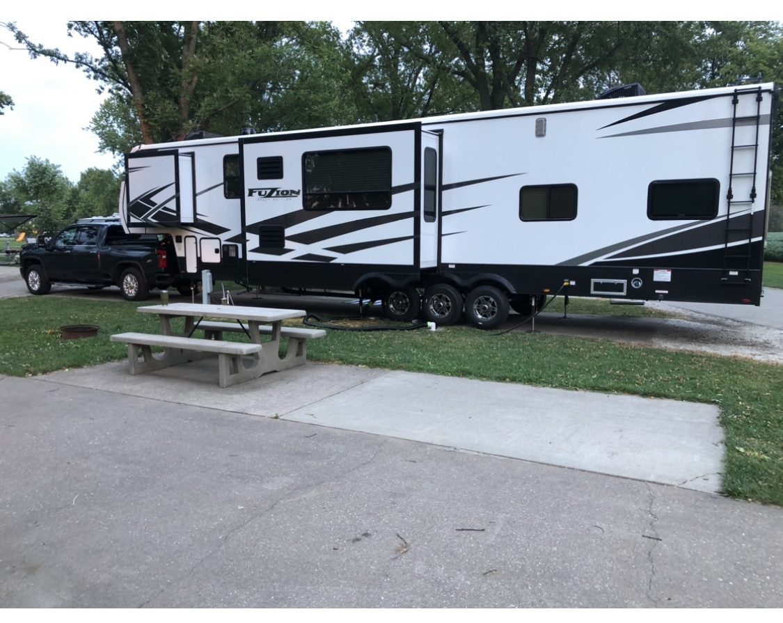 2021 Keystone Fuzion 415 impact For Sale In Coopersville Trailer Viewer