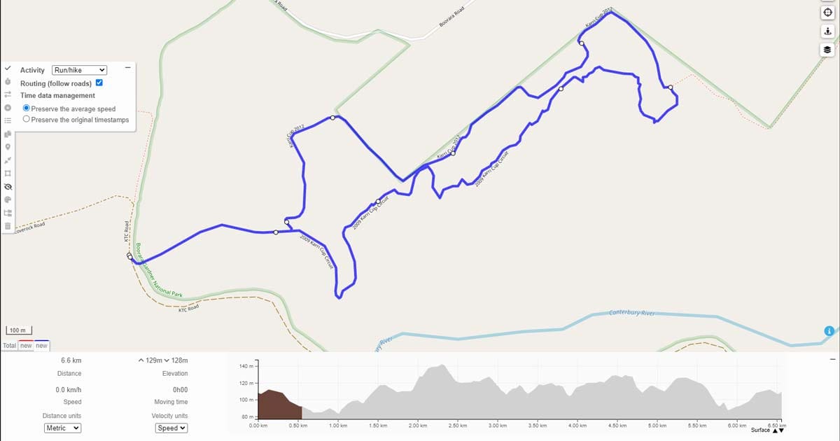 Using GPX & KML files for hiking