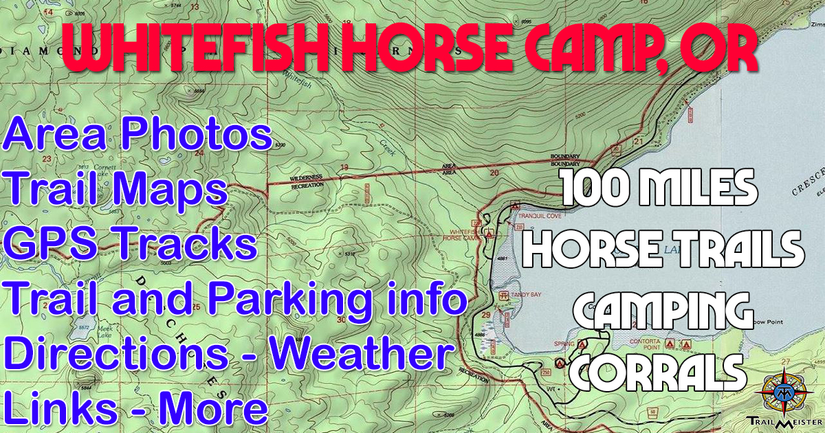 Whitefish Horse Camp TrailMeister