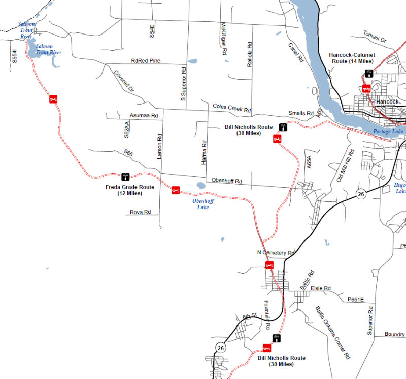 UTVATV Maps UP Michigan