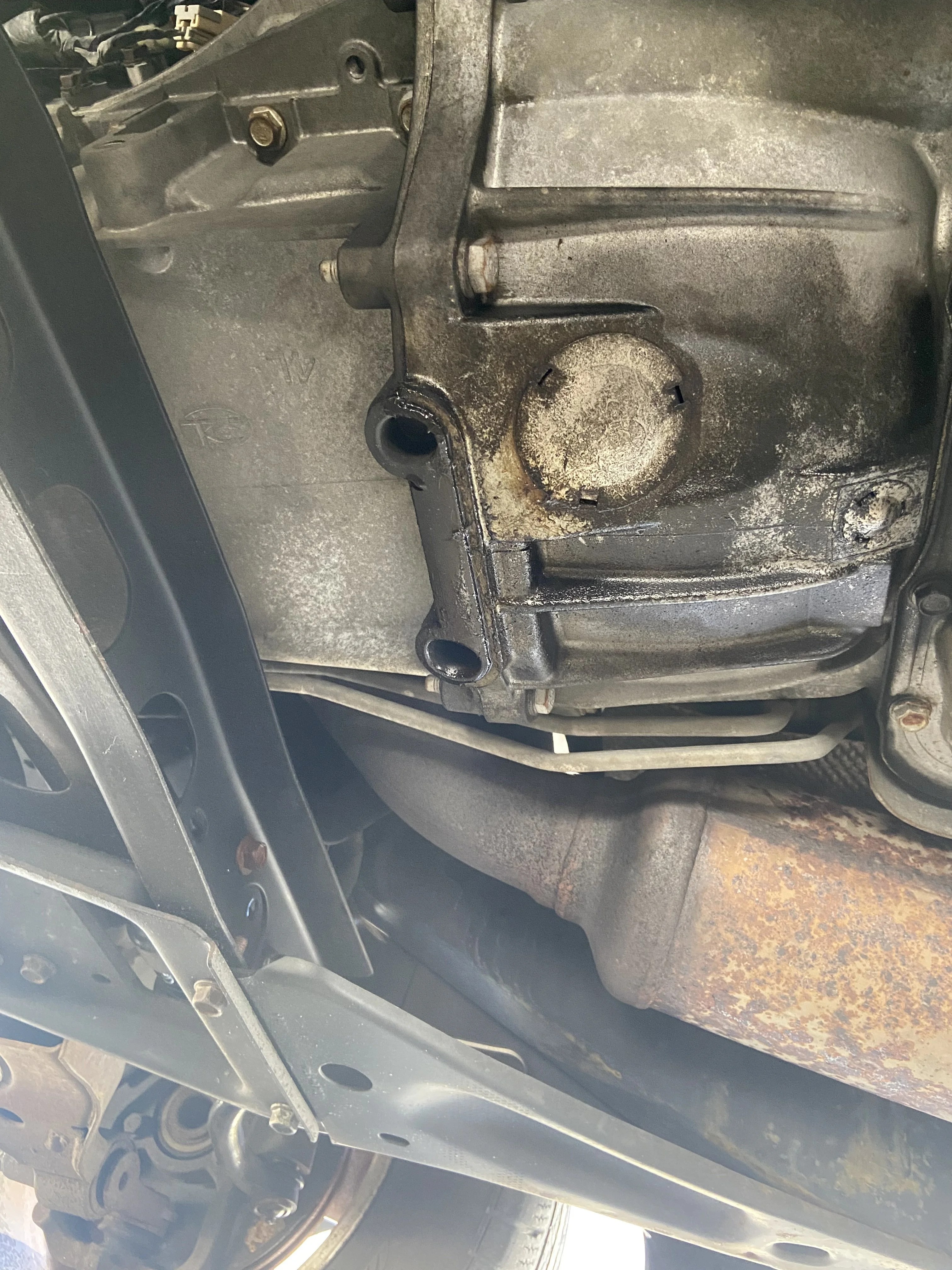 Transmission fluid leak. | Chevy TrailBlazer, TrailBlazer SS and GMC
