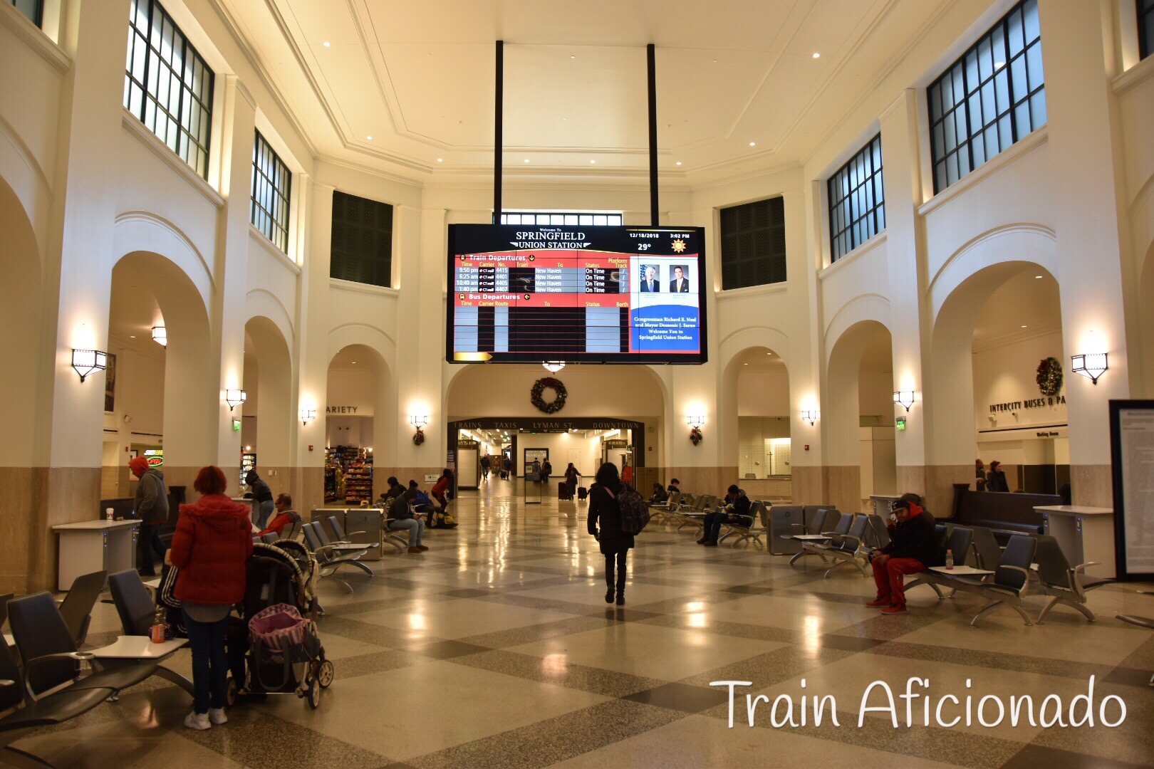 Springfield (MA) Union Station Train Aficionado