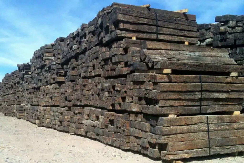 How Much Does A Railroad Tie Weigh