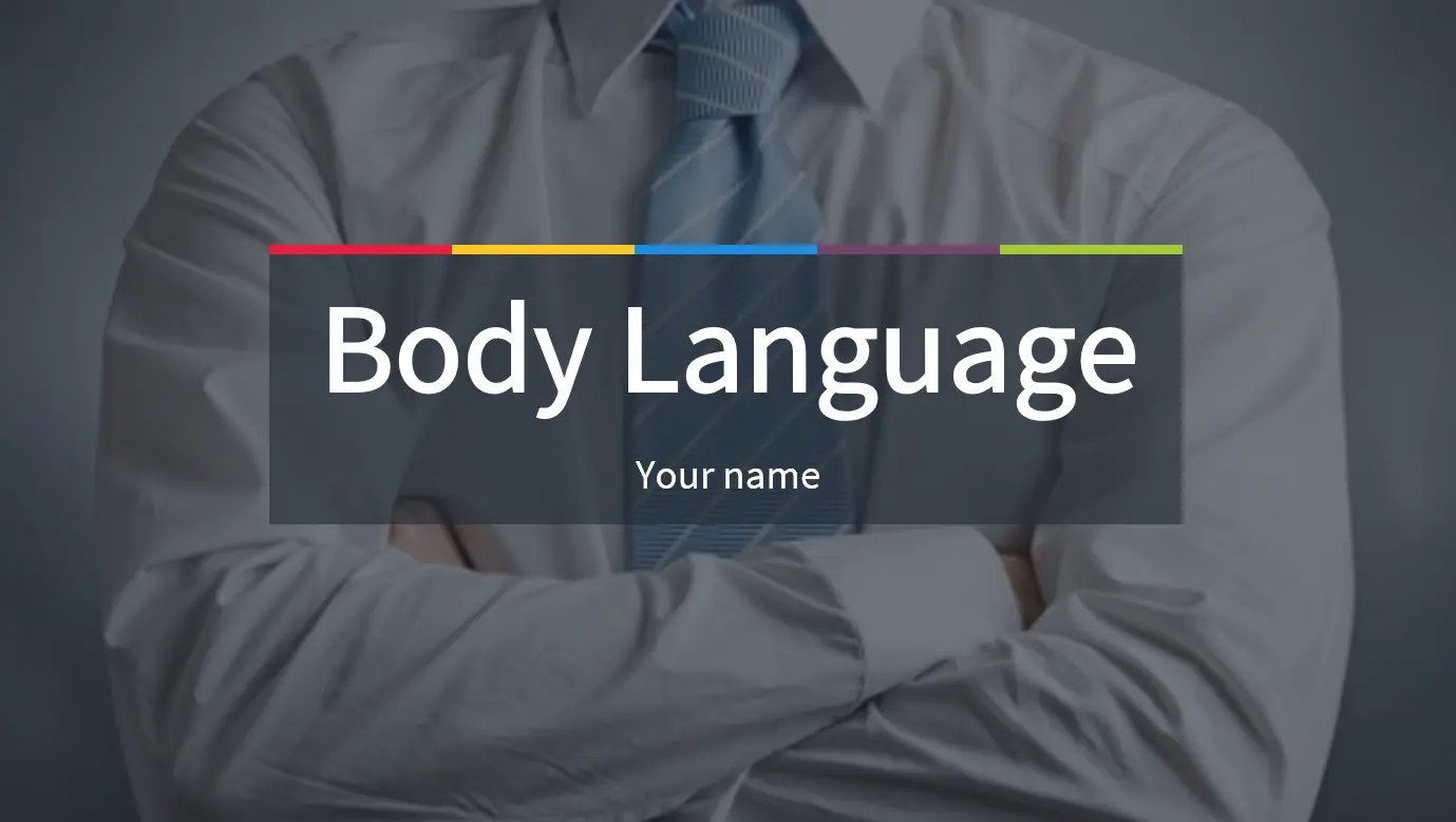 Body Language Training Course Materials Training Resources, UK
