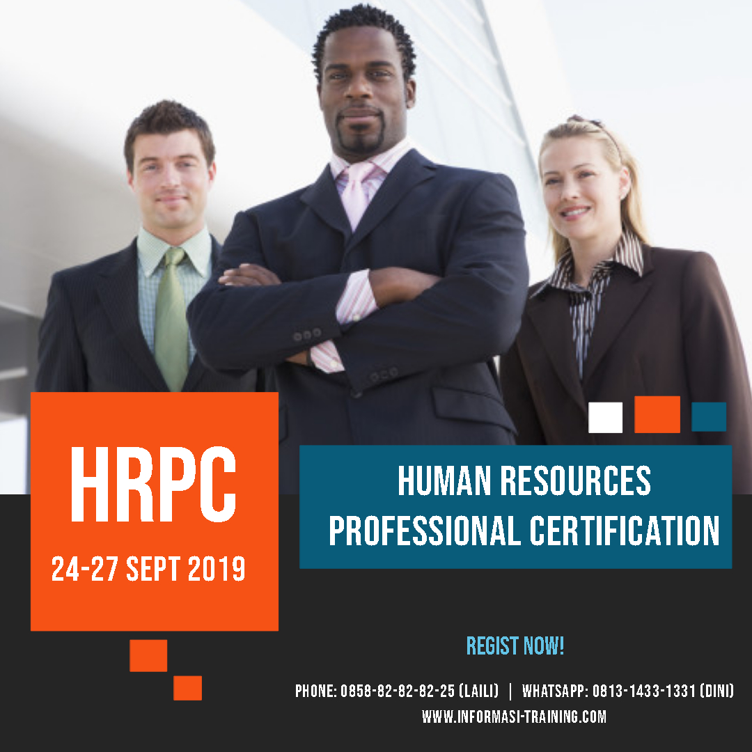 Human Resources Professional Certification (HRPC) Almost Running