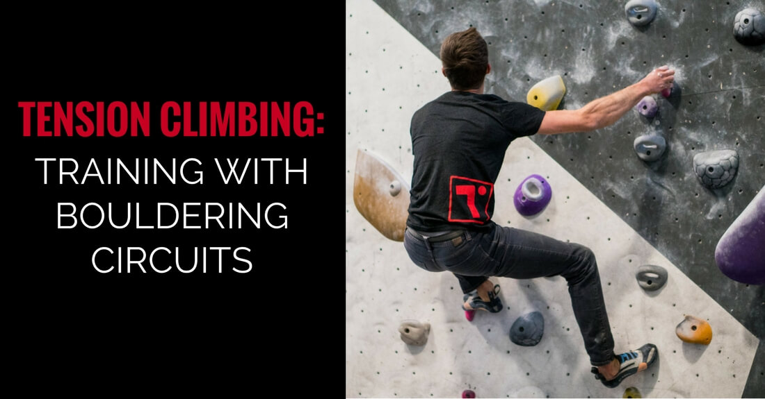 Tension Climbing Training with Bouldering Circuits TrainingBeta