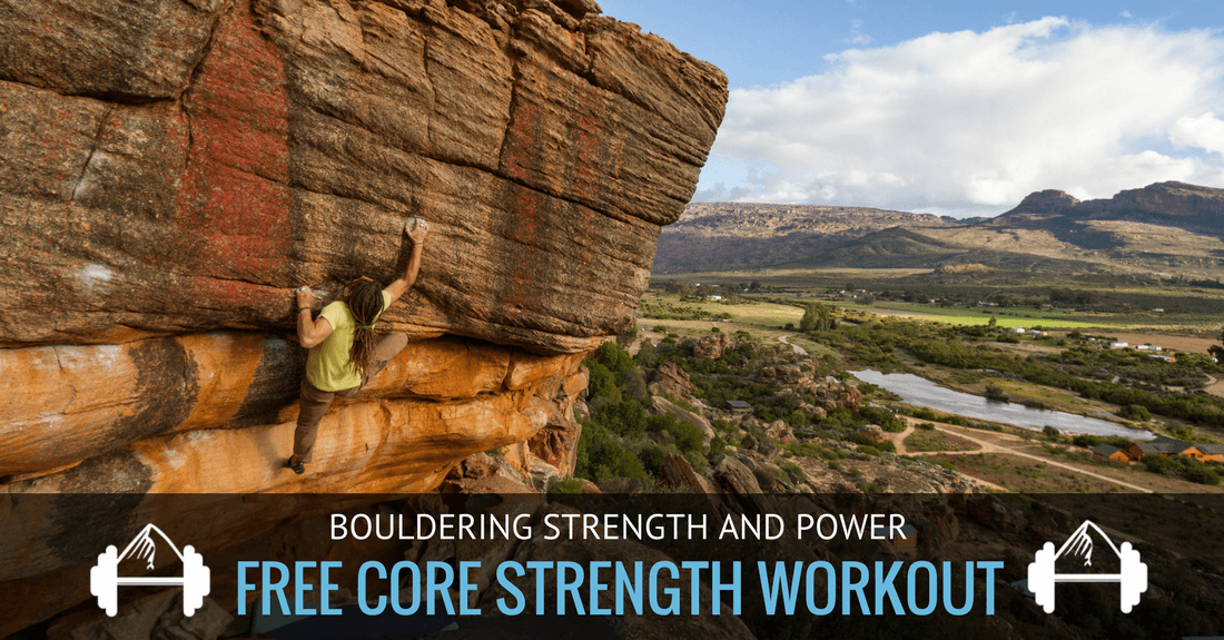 Bouldering Training Free Core Strength Workout TrainingBeta