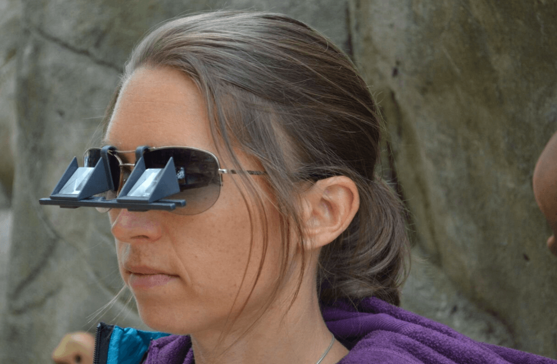 My MotherInLaw Made Belay Glasses for People Who Wear Glasses