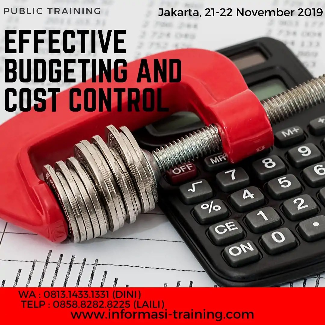 BUDGETING & COST CONTROL TRAINING Available Online