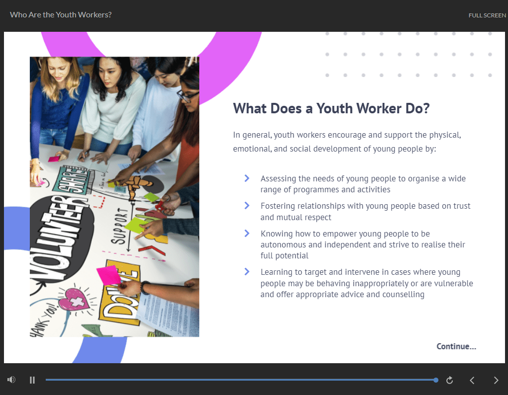 Youth Worker Course Training Express