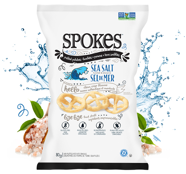 Spokes Air Puffed Potato Snack Product Review Alicia Bell IFBB