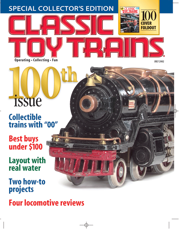 July 2002 Classic Toy Trains Magazine