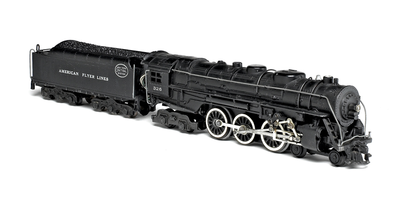 American Flyer No. 326 steam locomotive and tender | Classic Toy Trains