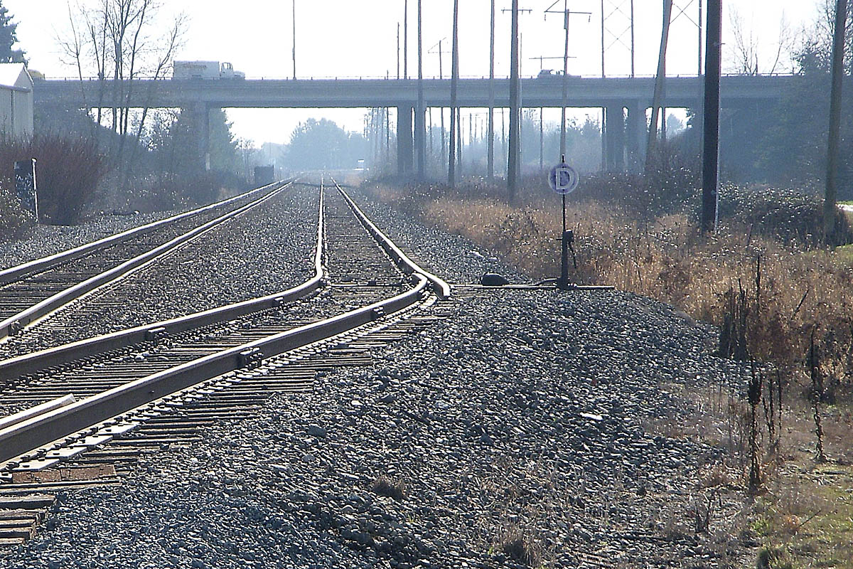 Track derails Trains Magazine