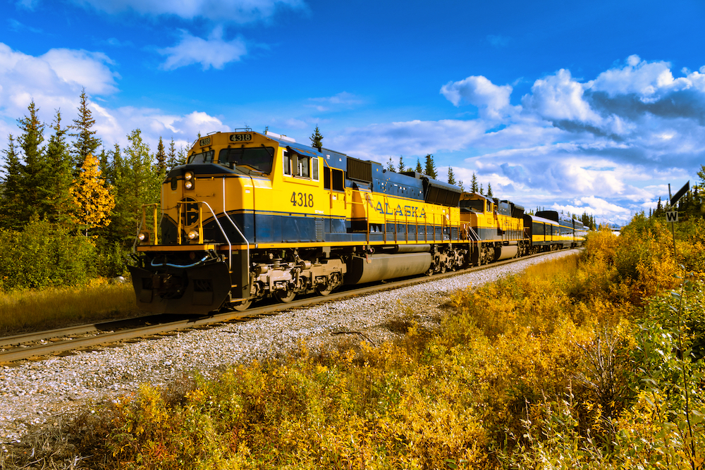 Alaska Railroad’s SD70MACs Trains