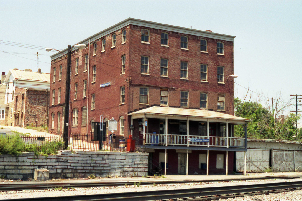 Below is a shot of the real station circa 1974.