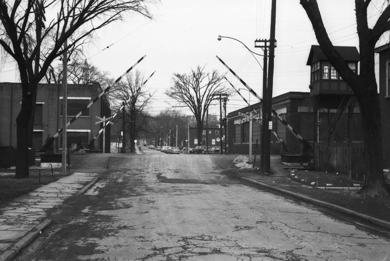 Bartlett Avenue Mile 4.7 Looking north from Dupont Street February 26, 1955