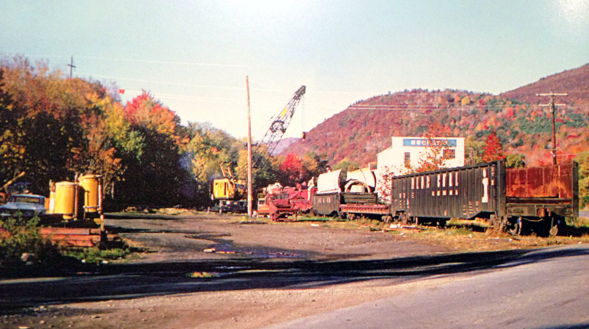 Where the Grand Station once stood was used as an unloading area