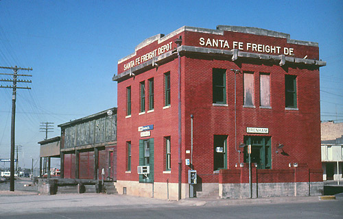 Brenham Station Duplicate slide (1988)