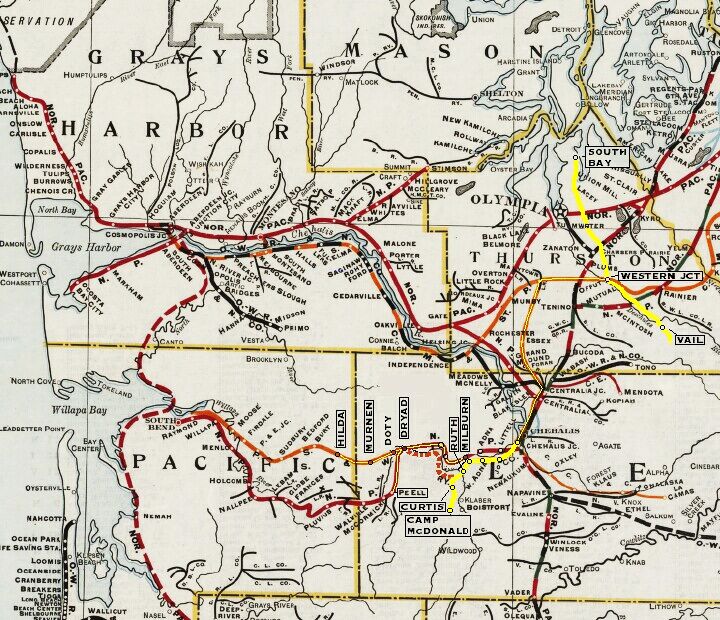 Western Rails Weyerhaeuser CW / Vail / CM&E