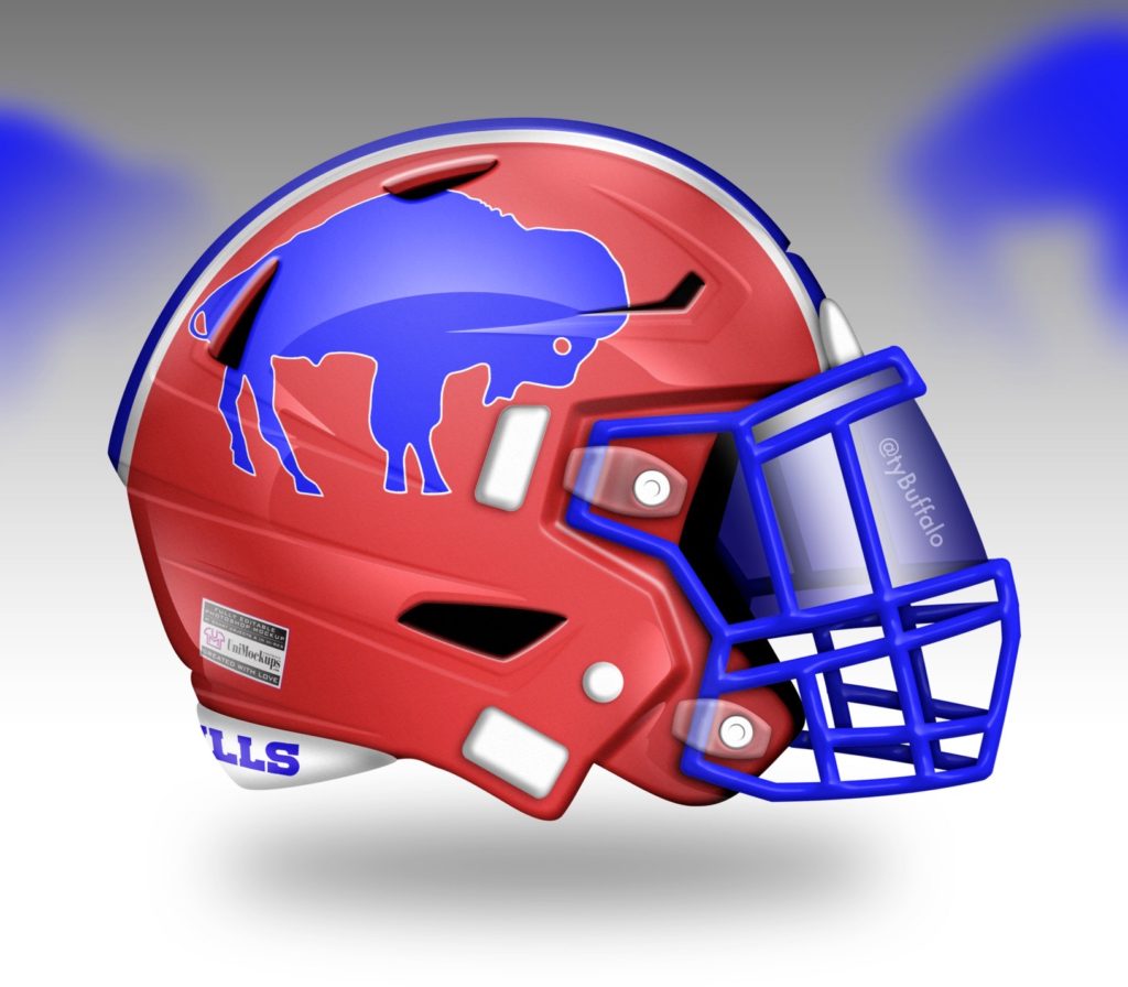 Sale > buffalo bills helmets through the years > in stock