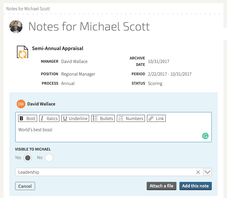 Cool Performance Review Software For Small Business References