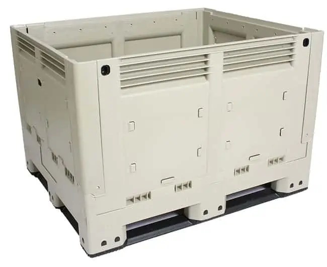 Shuttle Bin Collapsible Plastic Bins Compact & Folding TranPak