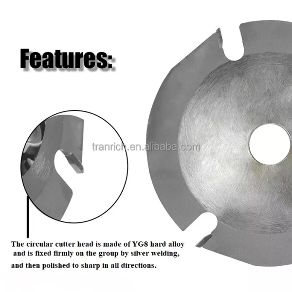 China 3 Teeth Circular Saw Blade Carbide Tipped Cutting Disc Wood
