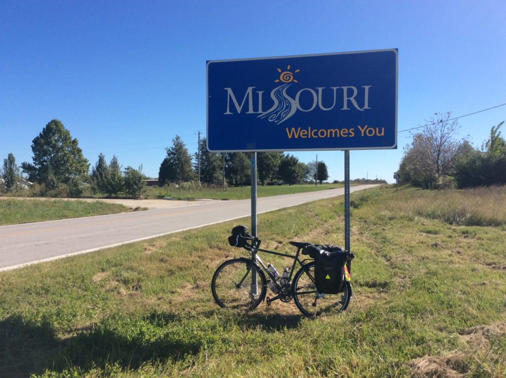 Day 56 Pittsburgh, KS to Ash Grove, Missouri in the USA