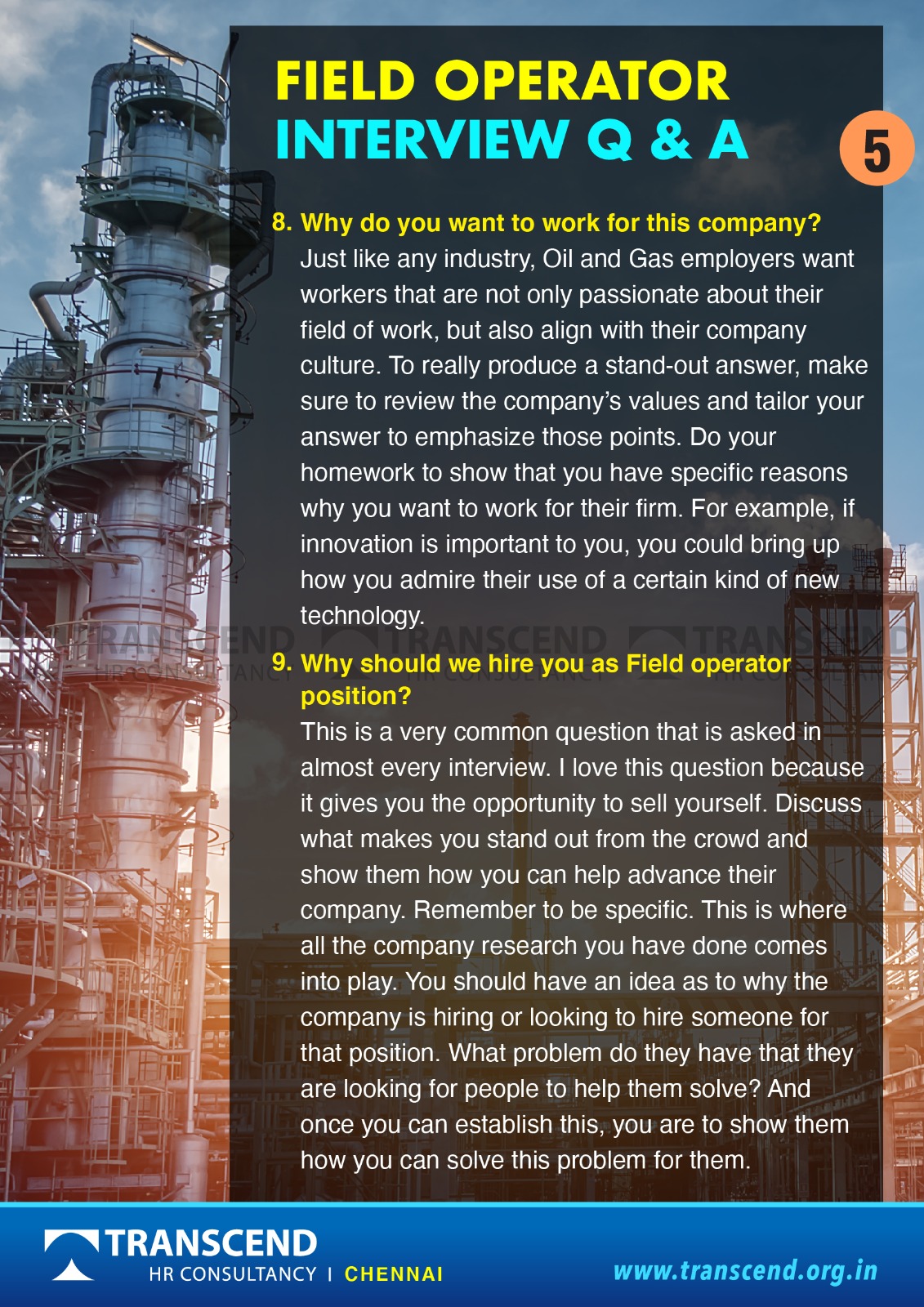 Field Operator Interview Questions&Answers Refinery O&G Petrochemical