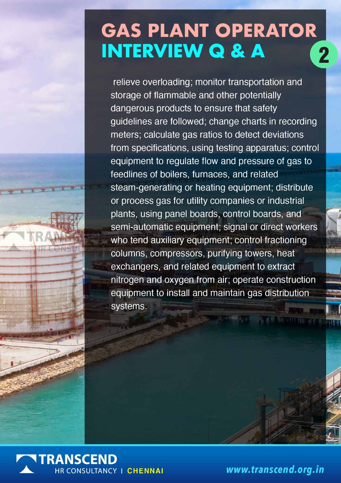 Gas Plant Operator Interview Question & Answer O&G Refinery