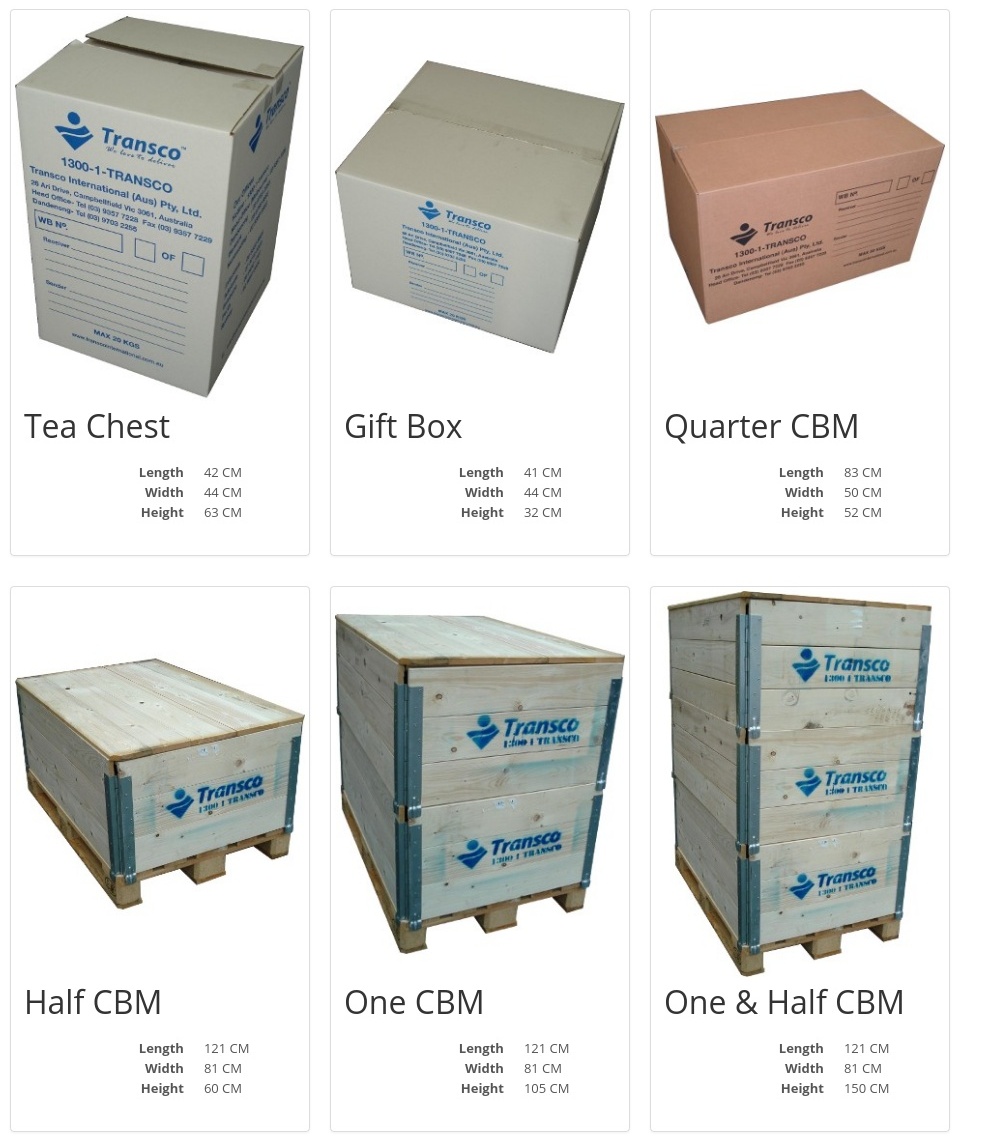 A Shipping Box Packing System when Moving OverseasTransco Cargo
