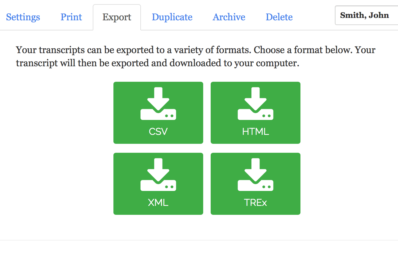 Private School Plans Transcript Maker
