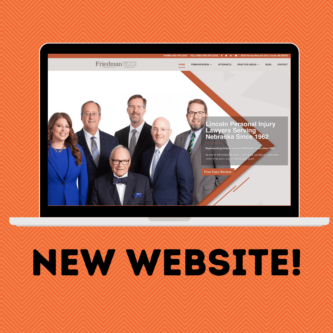 Friedman Law Offices New Website Reveal