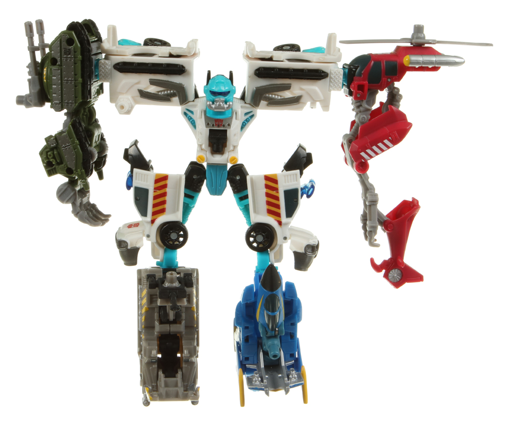 Combiner 5packs Stakeout with Protectobots (Transformers, Power Core